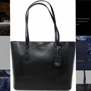Authentic kate spade tote handbag for women schuyler medium tote